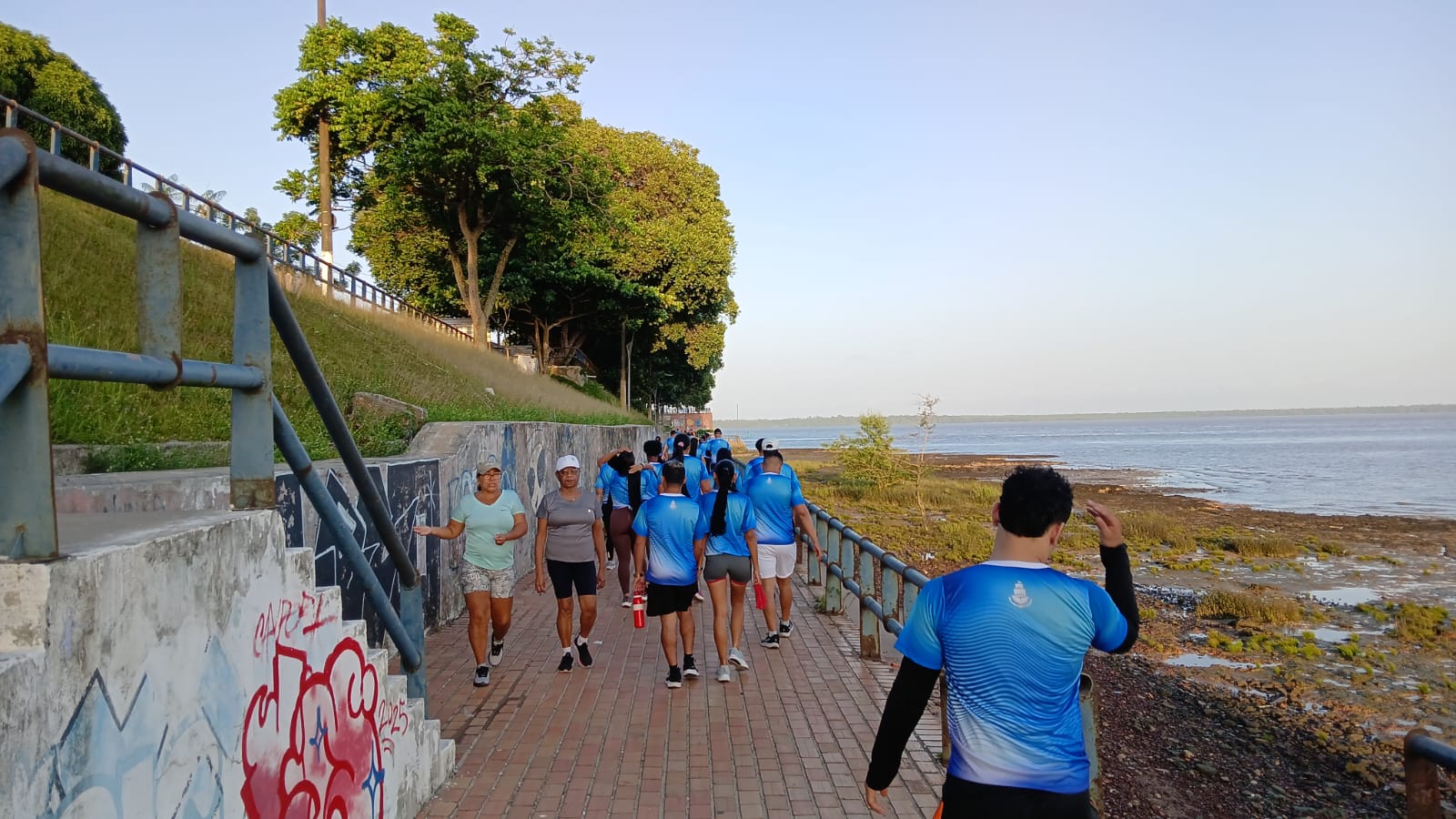  Movimento com vista privilegiada 🌅👟